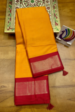 Mango Red Soft Cotton Silk Blossom Dream Saree For Women